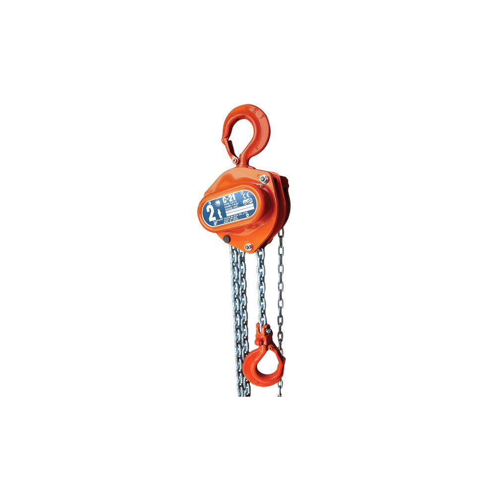 ELEPHANT CHAINBLOCK チェーンブロック 2t Elephant Manual Chain Block C21-2 ton 3m - Pumpular.com